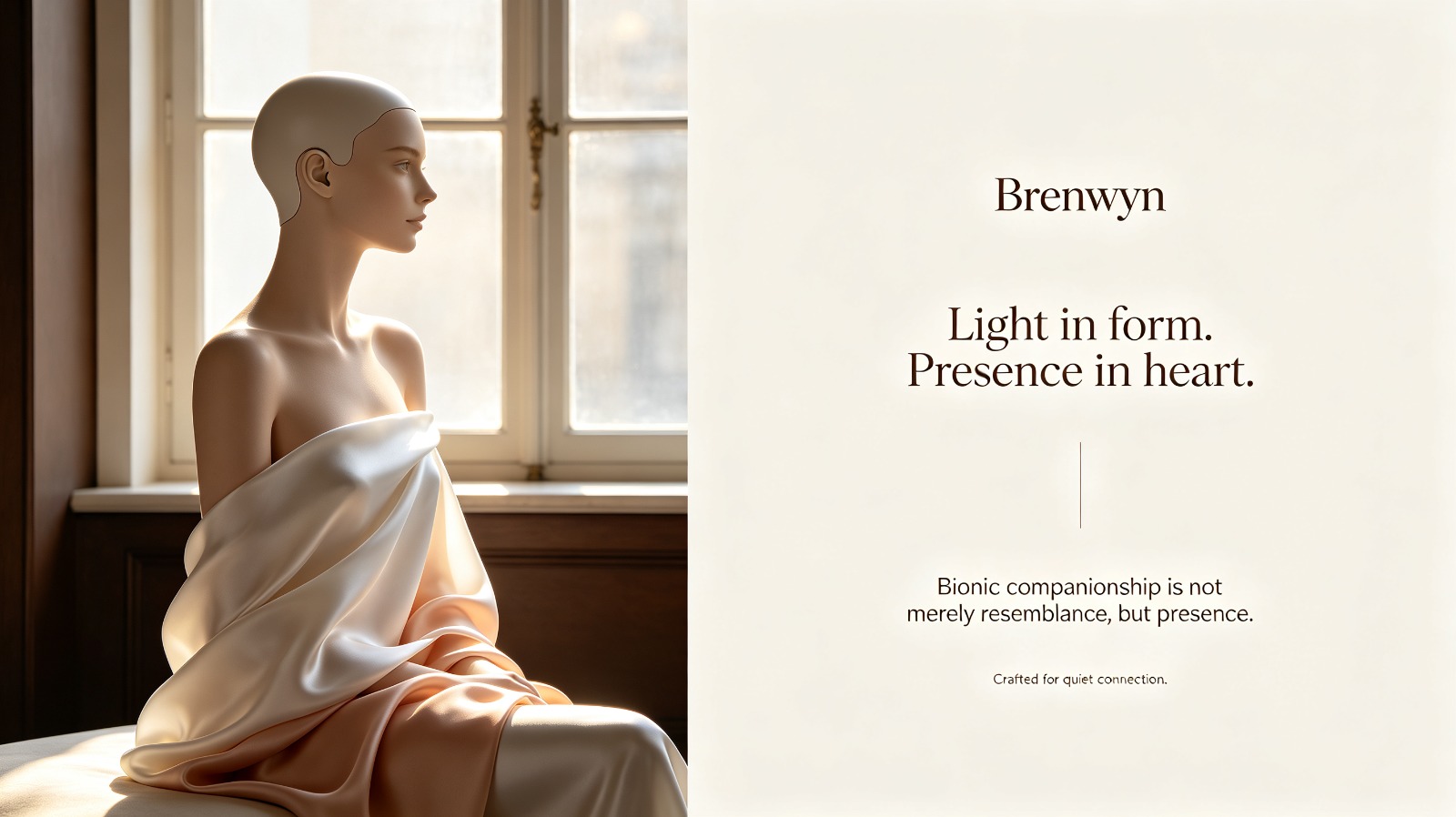 Light in form. Presence in heart.